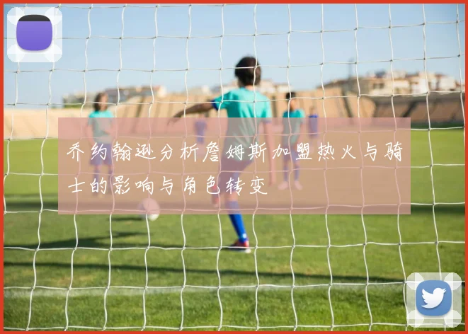 乔约翰逊分析詹姆斯加盟热火与骑士的影响与角色转变